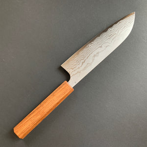 Santoku Knife, VG10 Stainless Steel, Damascus finish - Kato