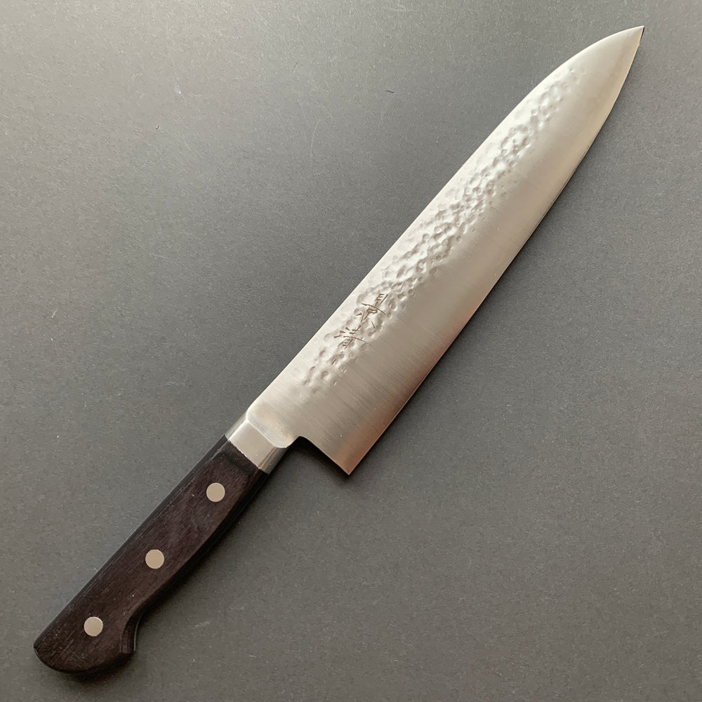 Gyuto knife, VG5 stainless steel, tsuchime finish - Kagekiyo