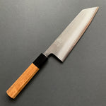 Bunka knife, Shirogami 2 with stainless steel cladding, nashiji finish - Yoshikane