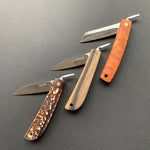 Kotoh folding knife, VG10 stainless steel, Karin / Black Persimonn / Antler handle