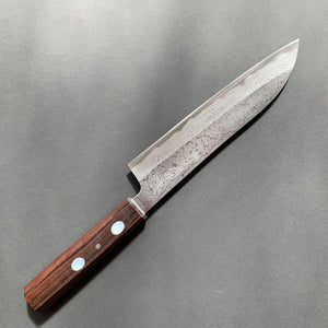 Gyuto knife, Aogami 2 with Iron cladding, Damascus finish - Matsubara