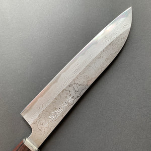 Gyuto knife, Aogami 2 with Iron cladding, Damascus finish - Matsubara