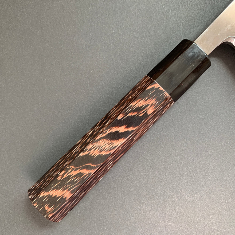 Deba knife, Shirogami 2, polished finish - Hatsukokoro Shirasagi