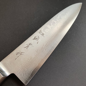 Gyuto knife, VG10 stainless steel, damascus finish, Kyokko range - Shigeki Tanaka