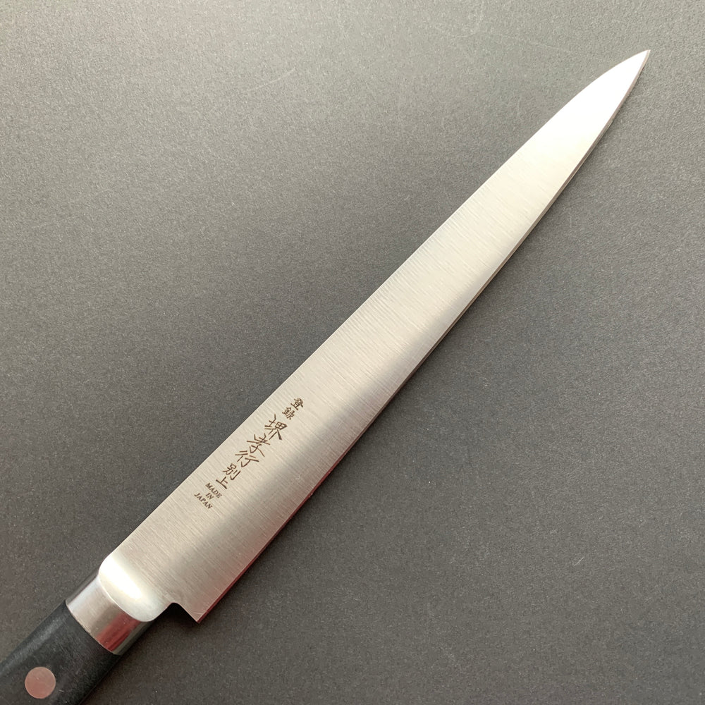 Sujihiki knife, SK carbon mono steel, polished finish - Sakai Takayuki
