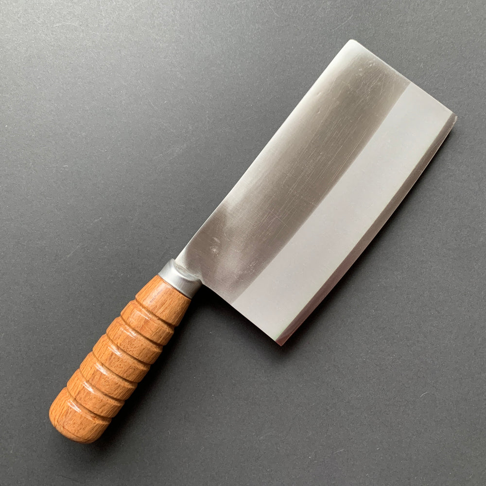 Cleaver, AUS 10 core with stainless steel cladding, polished finish - Chopper King
