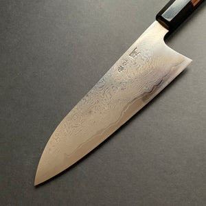 Gyuto knife, ZDP189 Powder Steel, Damascus finish - Matsubara
