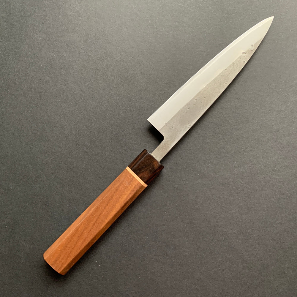 Petty knife, Aogami 2 with stainless steel cladding, nashiji finish - Ittetsu
