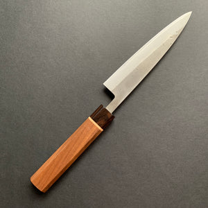 Petty knife, Aogami 2 with stainless steel cladding, nashiji finish - Ittetsu