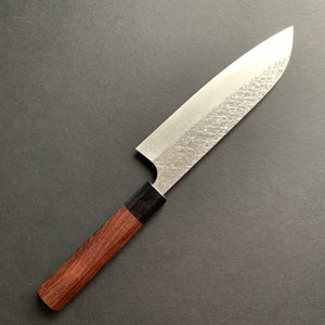Santoku Knife, VG10 Stainless Steel, Damascus and Tsuchime finish - Kato