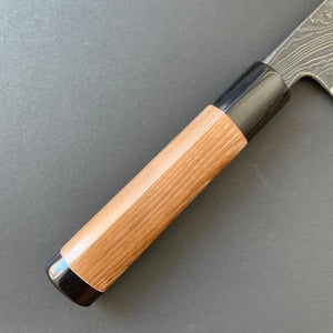 Santoku knife, Shirogami 2, Unryu Range Damascus finish - Tsukasa Hinoura - Kitchen Provisions