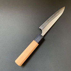 Petty knife, Ginsan stainless steel, nashiji finish - Kanehiro - Kitchen Provisions