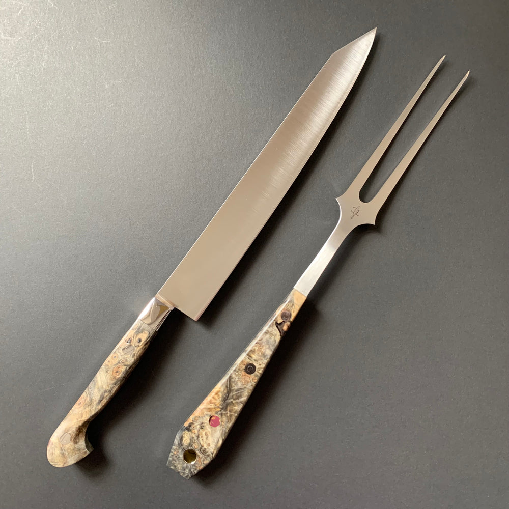 Carving set - ironwood and classic - Town Cutler