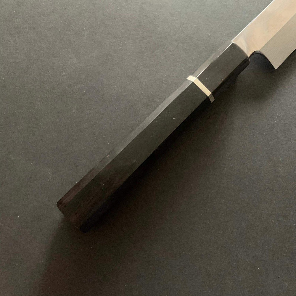 Sakimaru knife, Shirogami 2 Honyaki, mirror finish  - Togashi Kenji - Kitchen Provisions