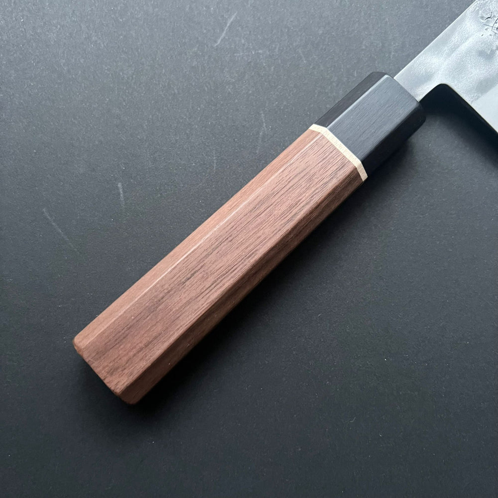 Bunka knife, Aogami 2 with stainless steel cladding, nashiji finish - Ittetsu