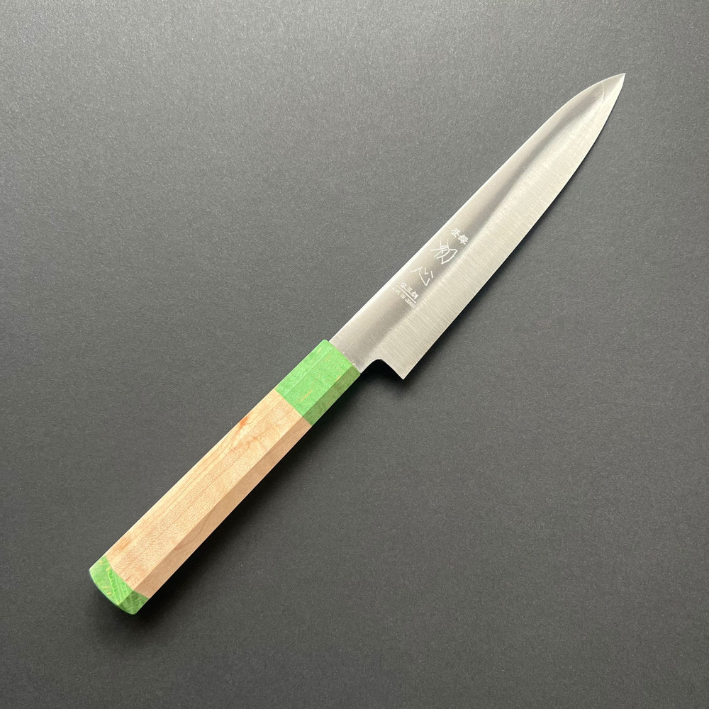 Petty knife, Ginsan stainless steel, Polished finish, Hayabusa range - Hatsukokoro