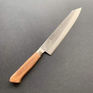 Garasuki knife, Aogami 2 core with stainless steel cladding, nashiji finish - Tadafusa - Kitchen Provisions