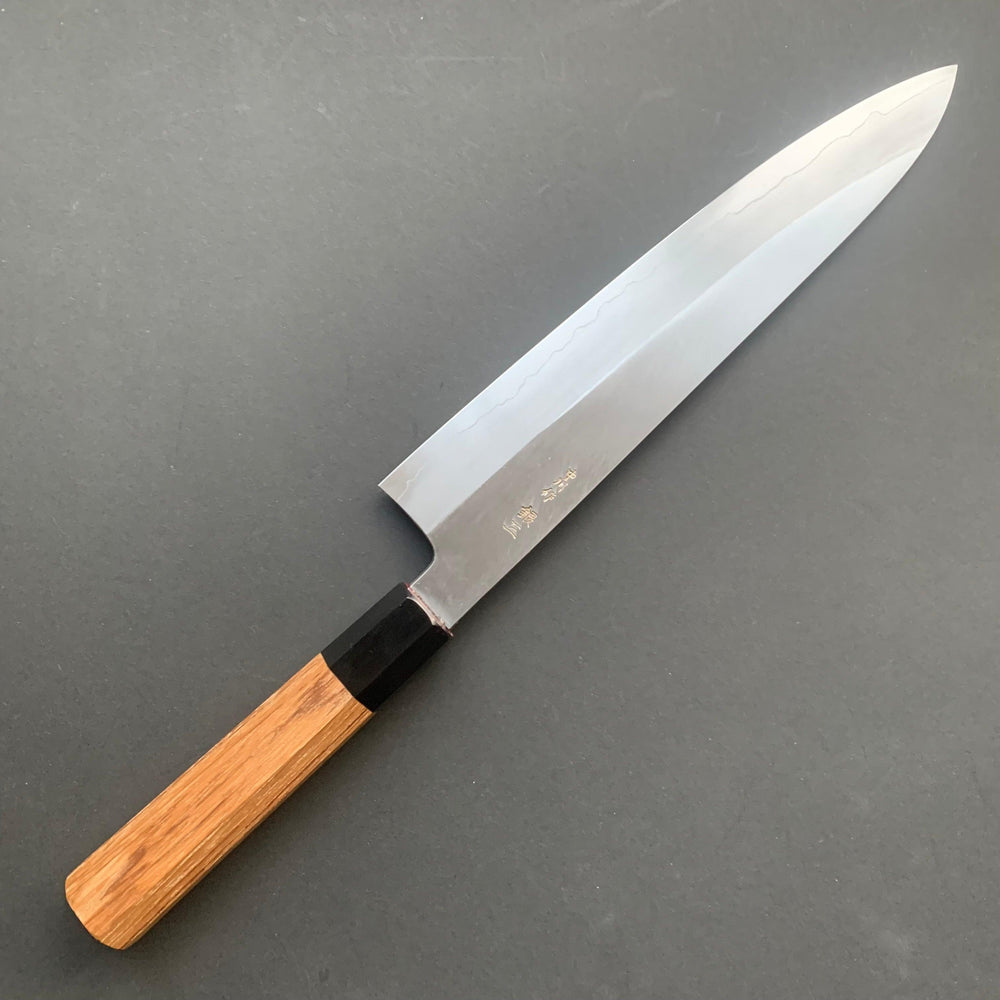 Gyuto knife, Ginsan stainless steel, polished finish - Nakagawa Hamono - Kitchen Provisions