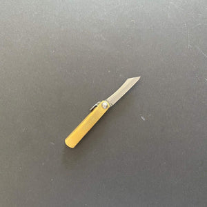 Higonokami - Japanese folding penknife, brass handle - Kitchen Provisions