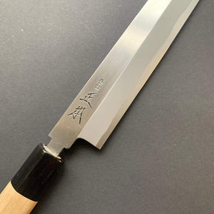 Yanagiba knife, Shirogami 2 steel, kasumi finish - Masamoto - Kitchen Provisions