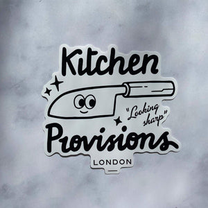 Kitchen Provisions Merch - the stickers - Kitchen Provisions