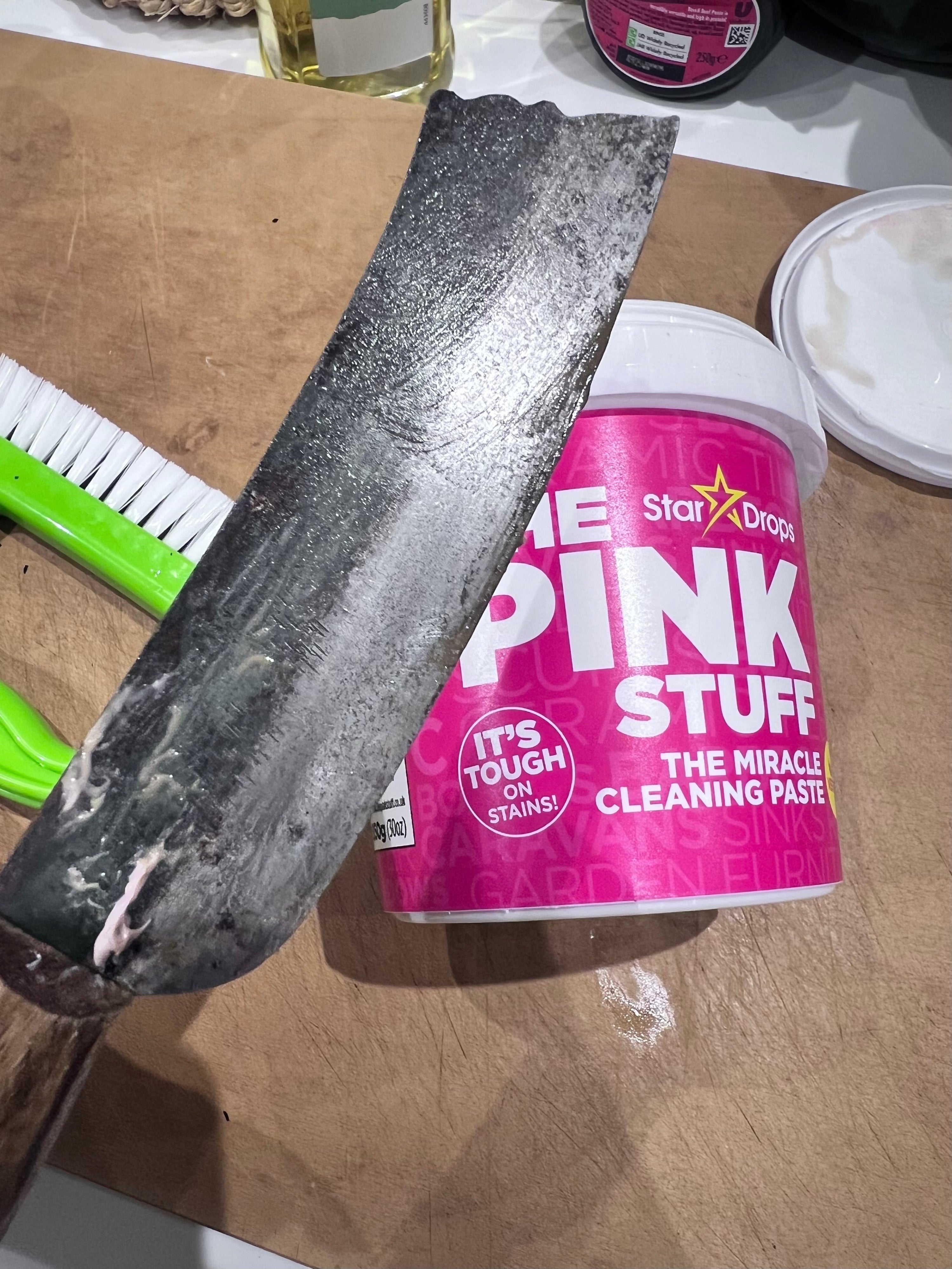Public service announcement about Pink Stuff