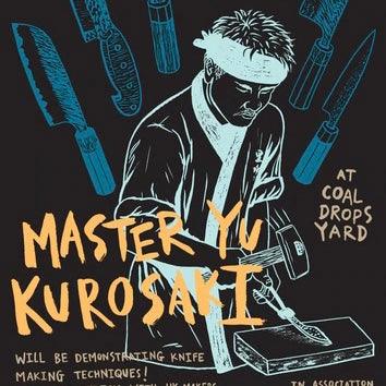 Coal Drops Yard - Yu Kurosaki forging demonstration - Kitchen Provisions