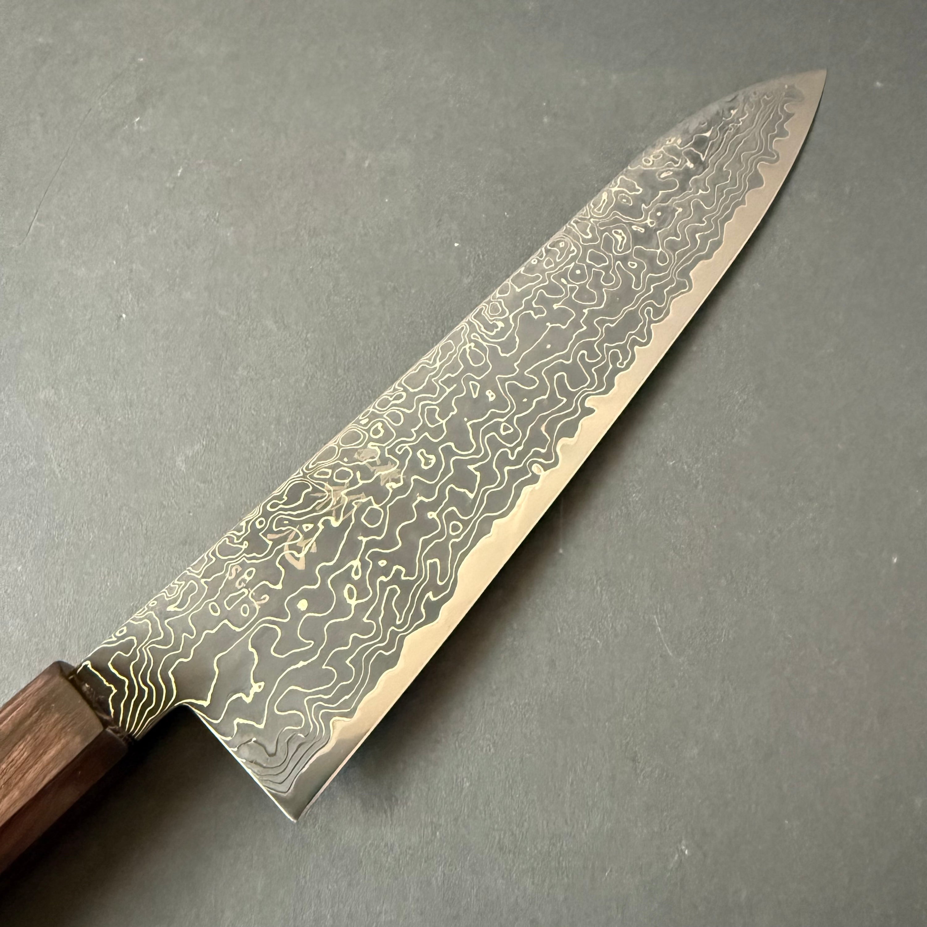 Gyuto knife, SG2 powder steel, Anmon Damascus finish, Wa handle - Nigara