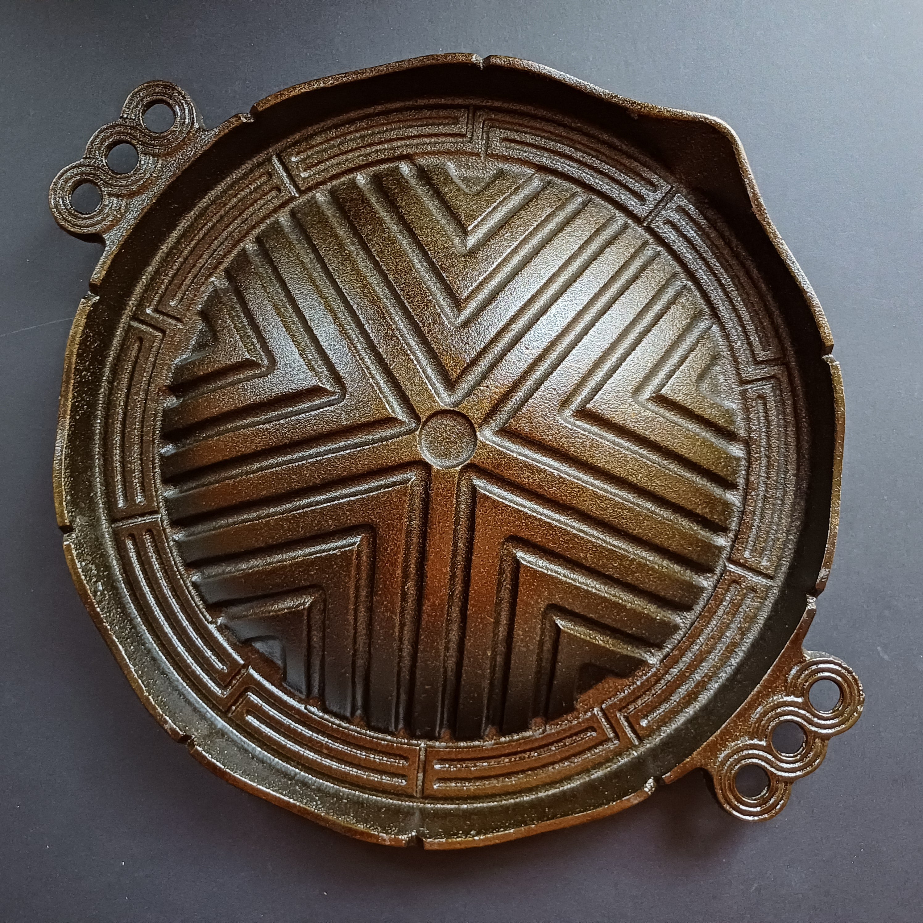 BBQ pan Cast Iron
