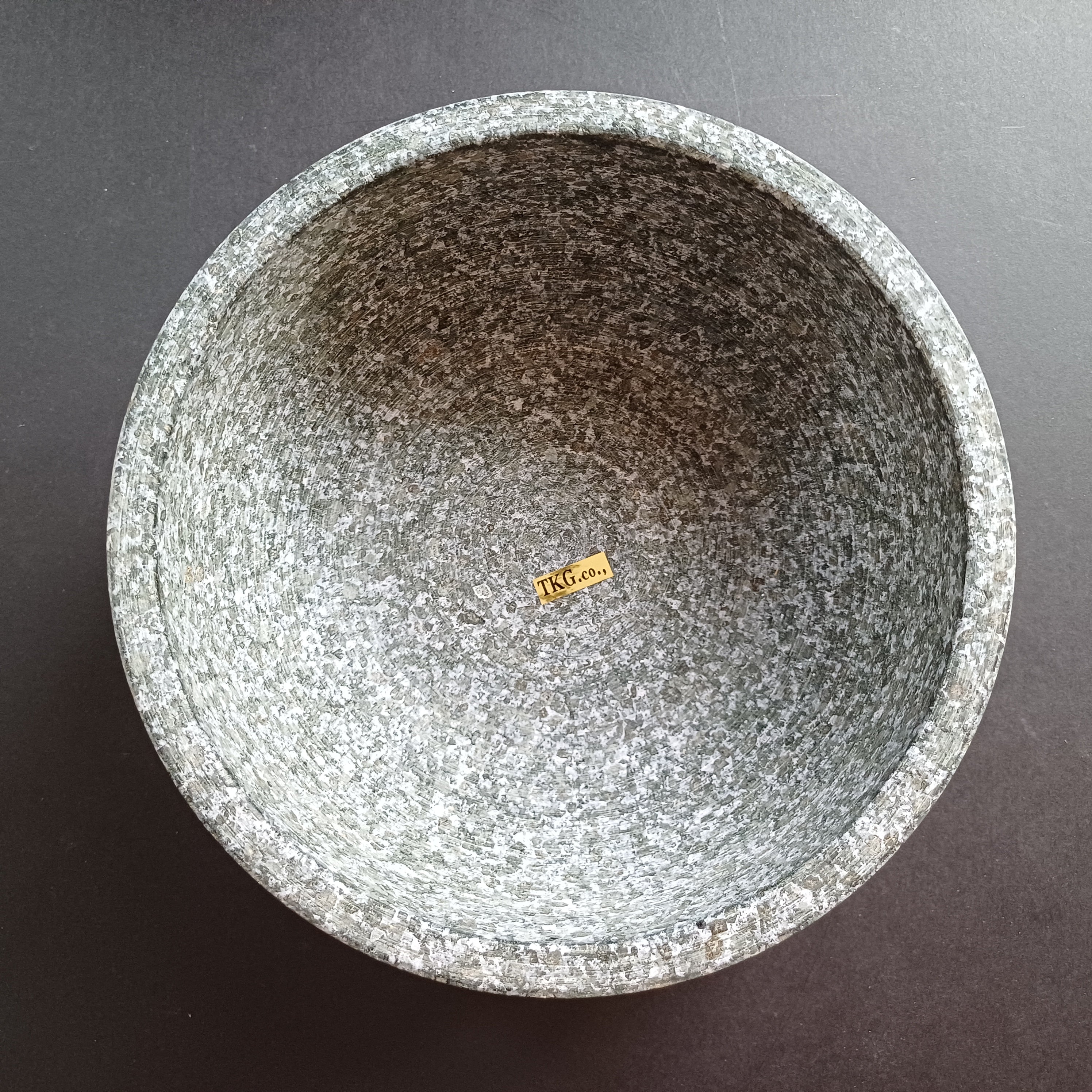 Dolsot bowl with a wooden stand
