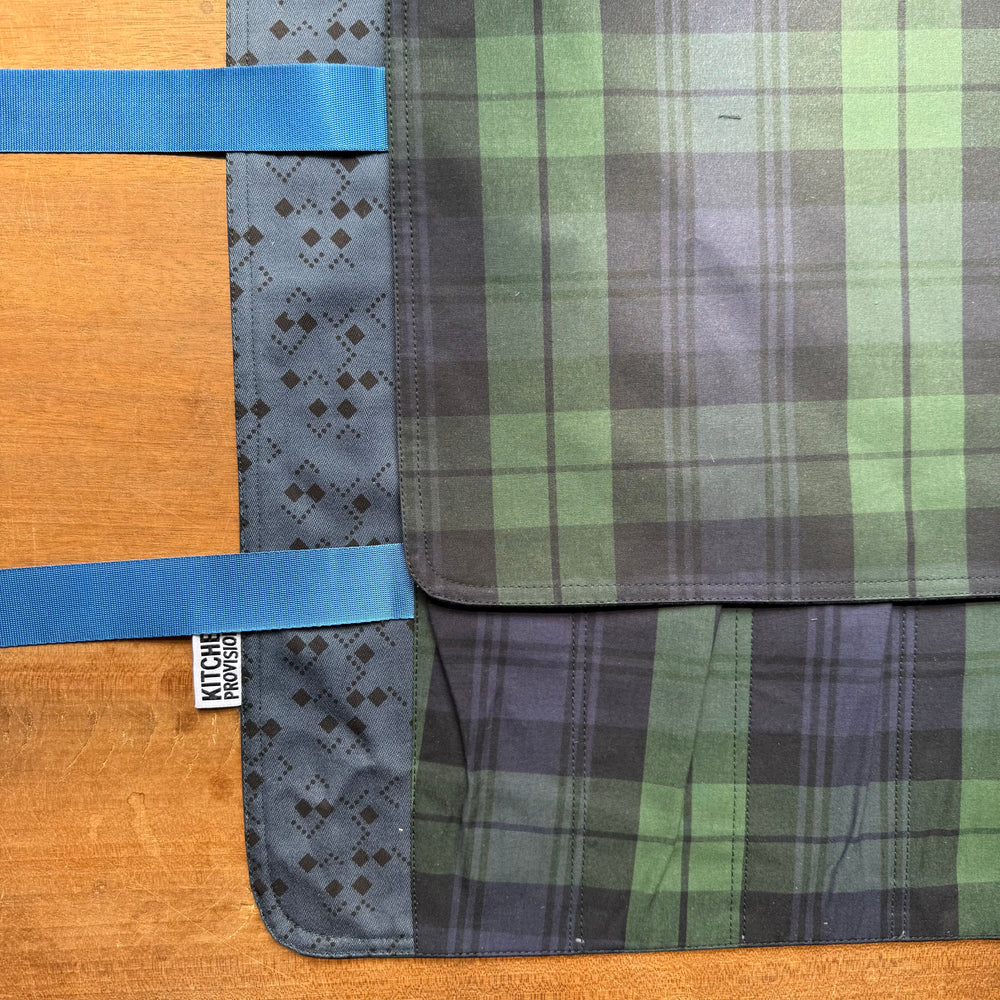 Kitchen Provisions Merch - The Knife Roll - WAX COTTON II - Design G