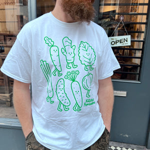 Kitchen Provisions Merch - the t shirt - Eat Your Greens