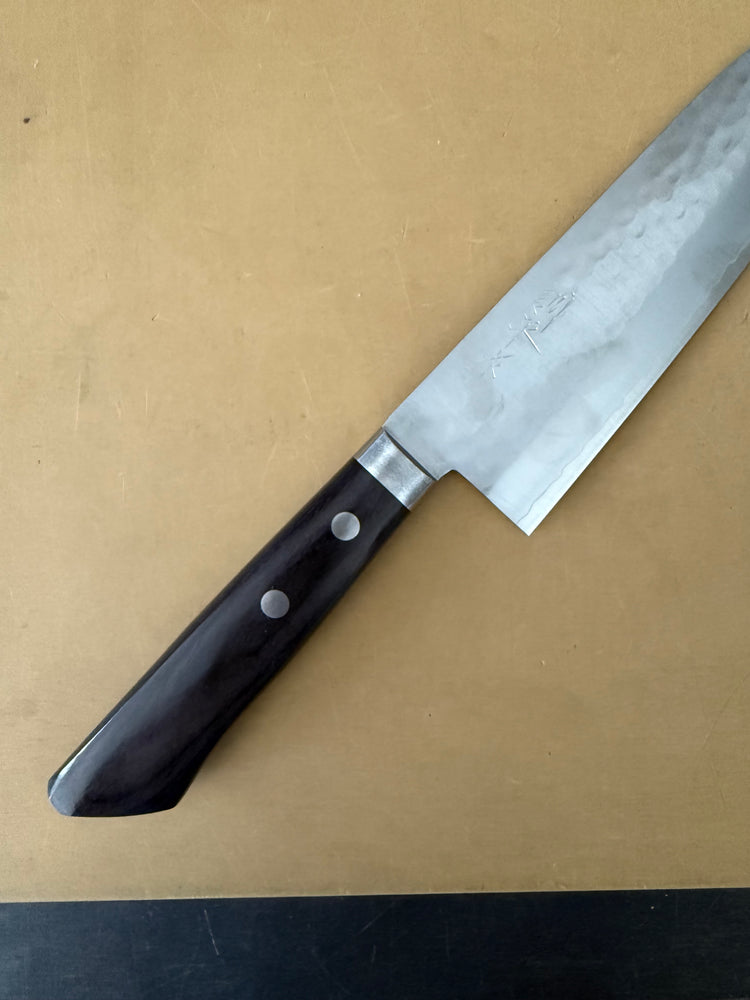 Santoku knife, VG1, Tsuchime finish - Masutani