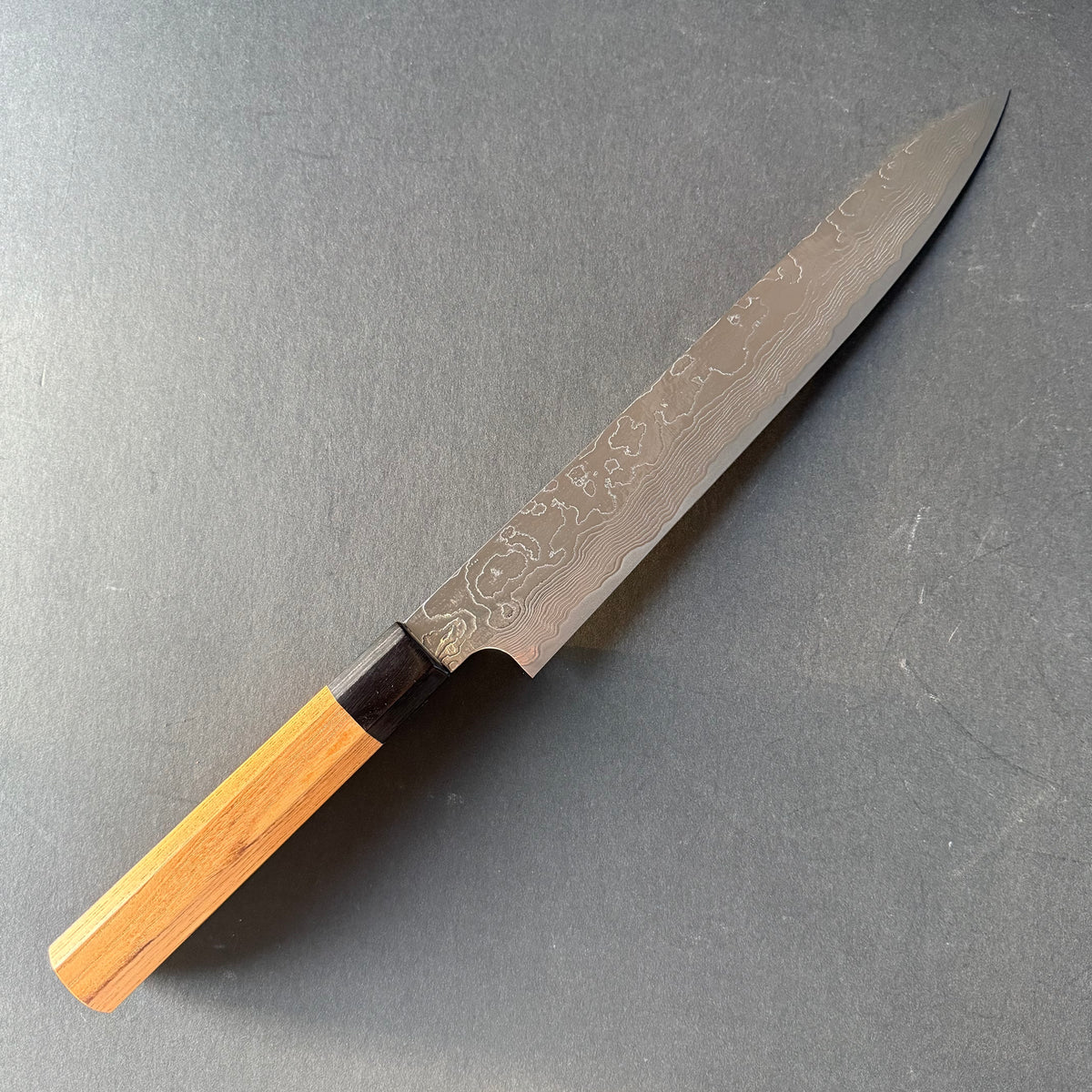 Sujihiki knife, VG10 stainless steel, damascus finish - Katayama Yuta