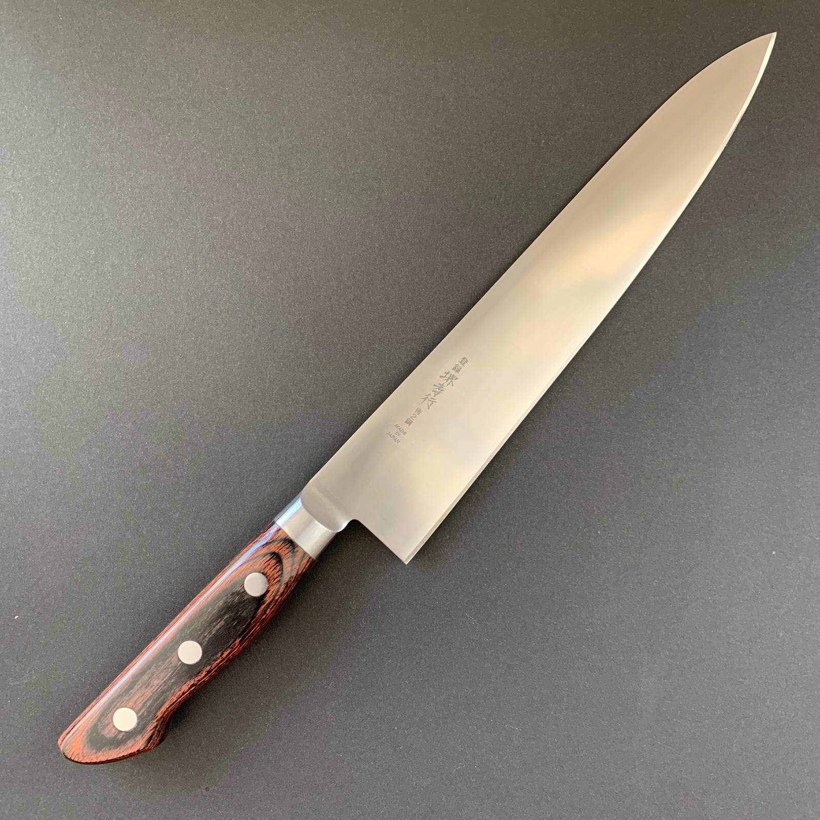 Gyuto knife, Mono Aogami 2, polished finish - Sakai Takayuki
