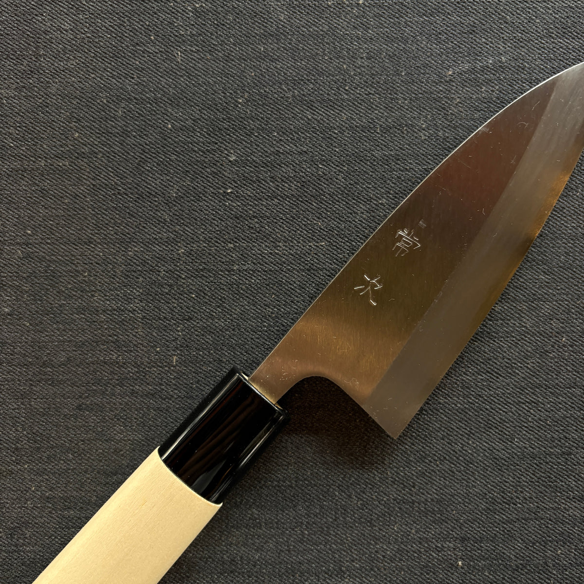 Deba knife, SK carbon steel, Migaki Finish - Tsuneji