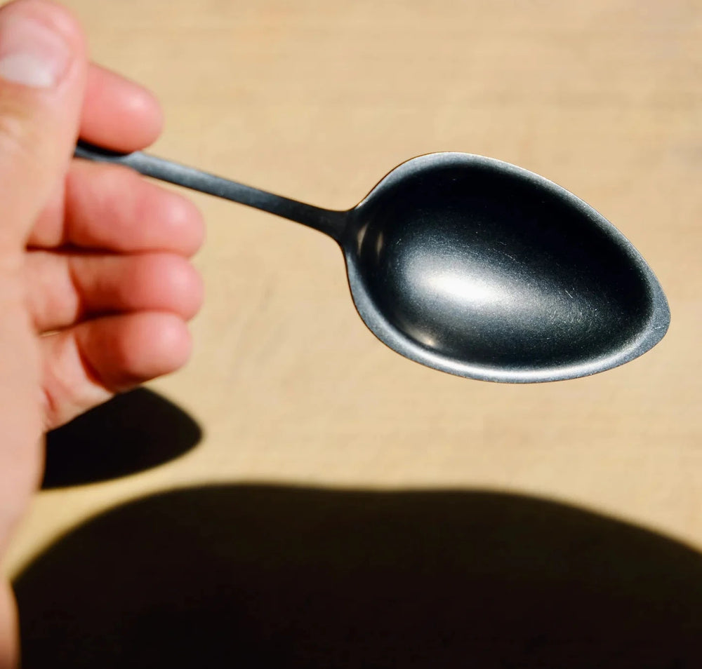 Kitchen Spoon - Gestura Utensils - gunmetal
