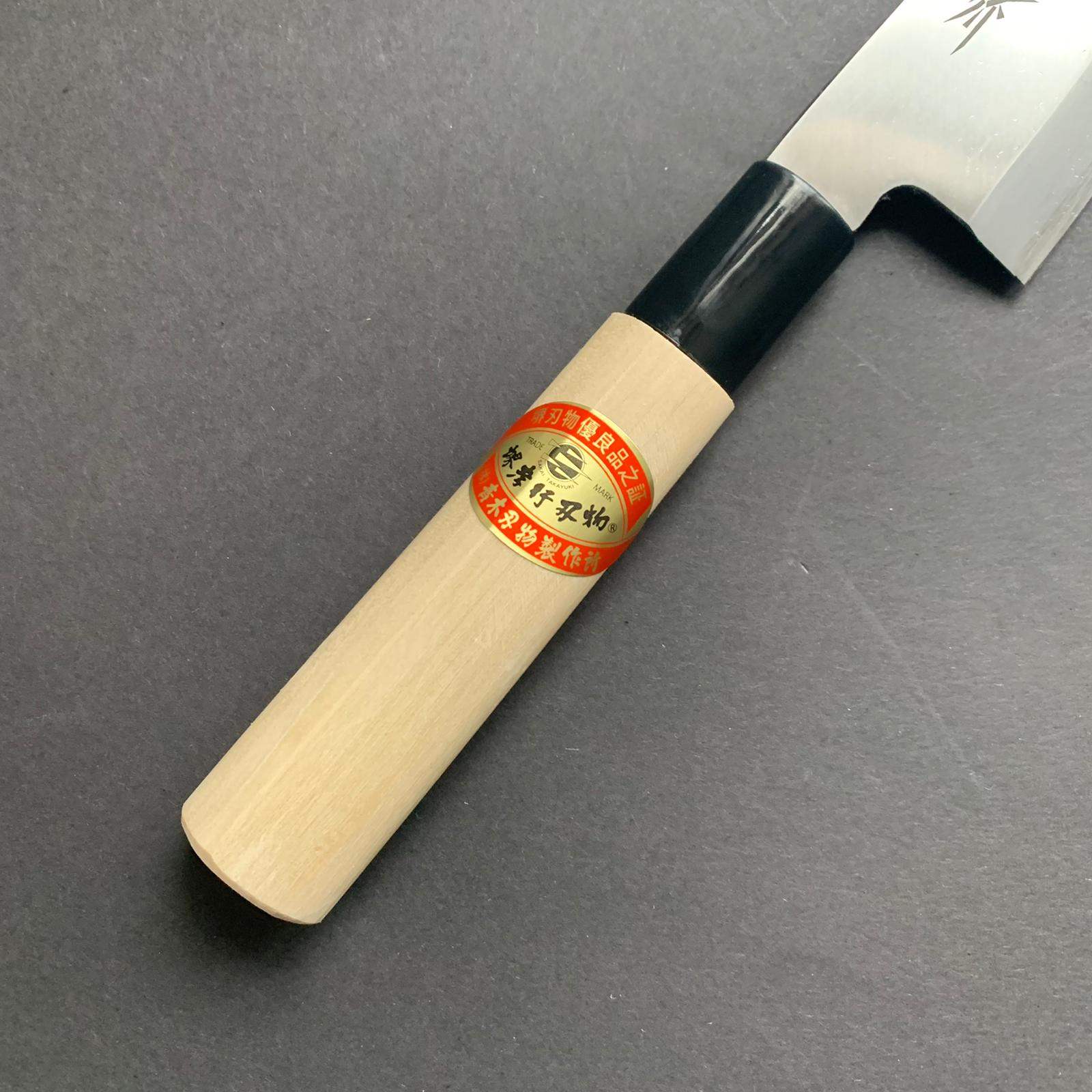 Funayuki knife, Shirogami 3, polished finish - Sakai Takayuki - Kitchen Provisions