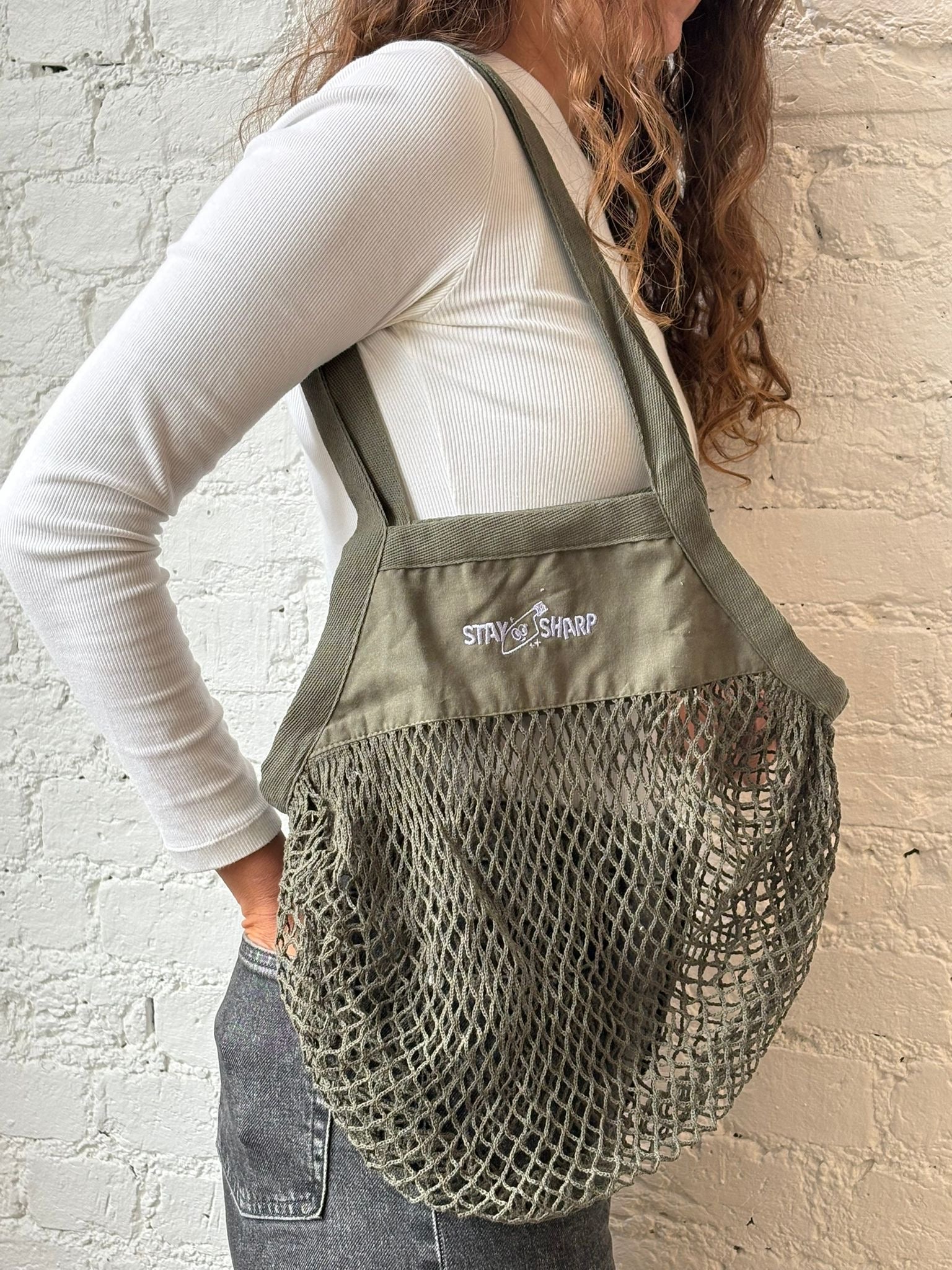 Kitchen Provisions Merch - the string shopping bag