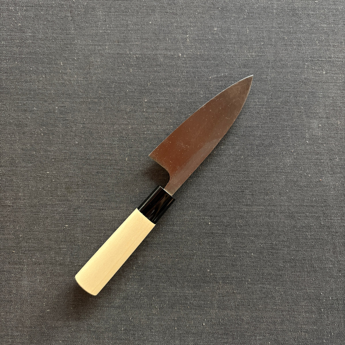 Deba knife, SK carbon steel, Migaki Finish - Tsuneji