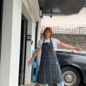 Kitchen Provisions Merch - the Wax Cotton Apron - DESIGN C