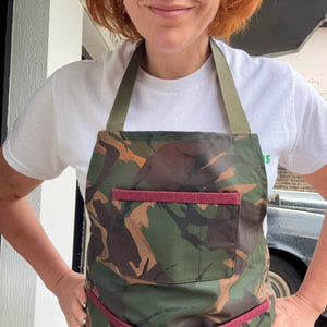 Kitchen Provisions Merch - the Wax Cotton Apron - DESIGN A