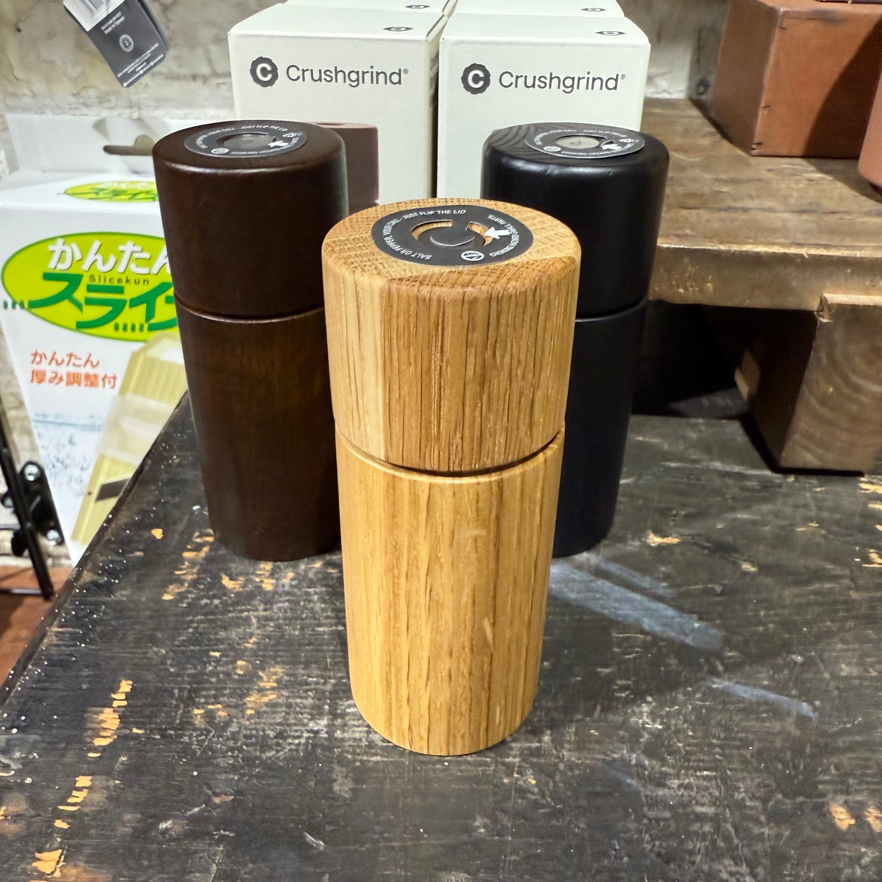 CRUSHGRIND - grinders and pestle and mortar