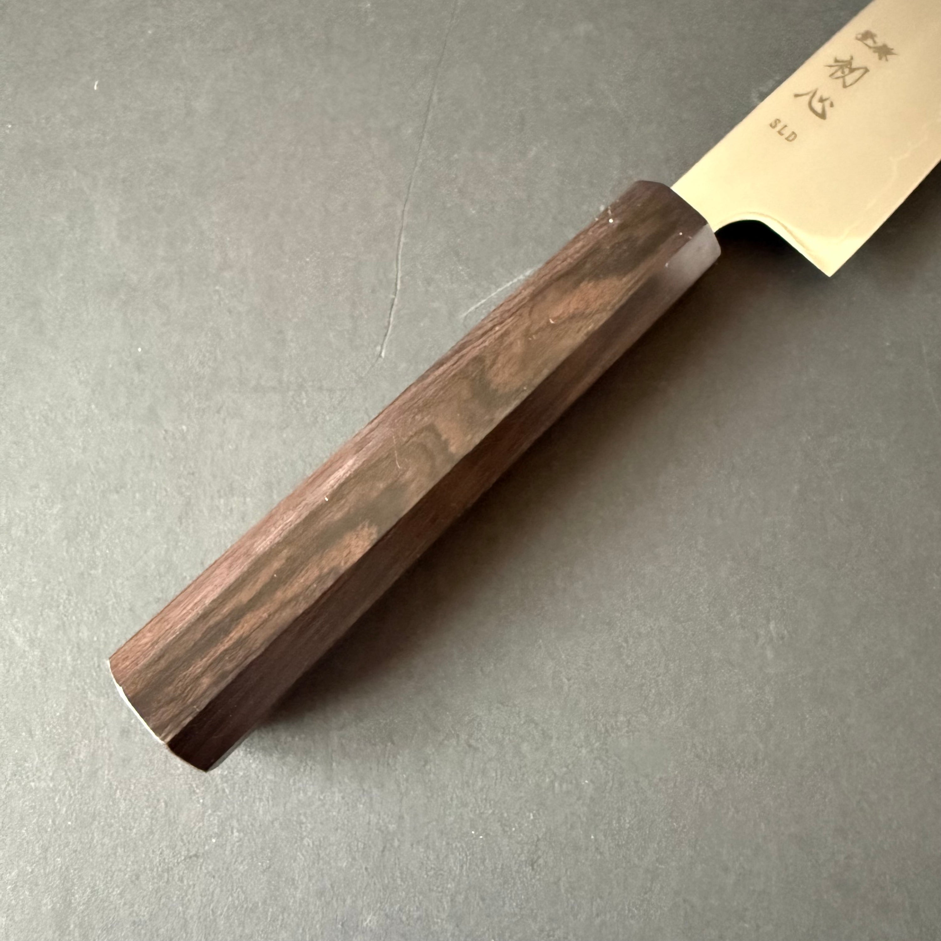 Kiritsuke Petty knife, SLD steel, Polished finish, Hikari range - Hatsukokoro