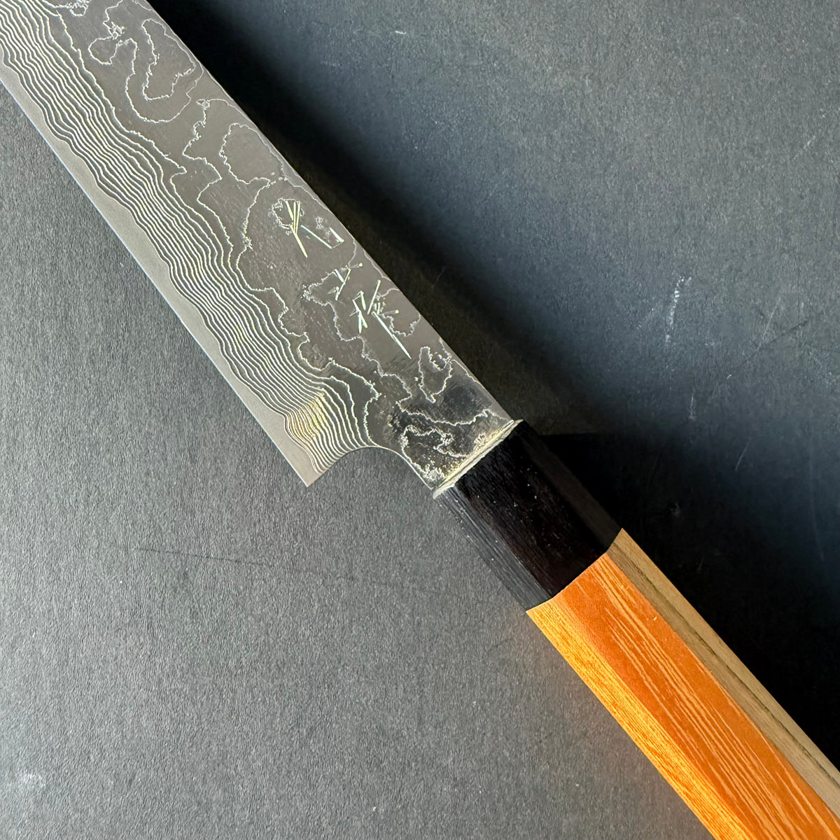 Sujihiki knife, VG10 stainless steel, damascus finish - Katayama Yuta