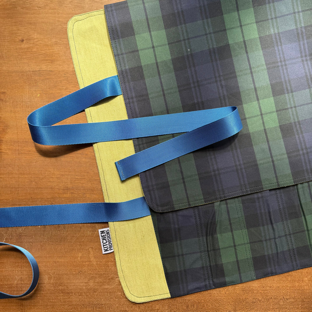 Kitchen Provisions Merch - The Knife Roll - WAX COTTON II - Design E