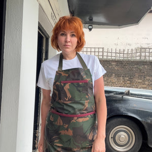 Kitchen Provisions Merch - the Wax Cotton Apron - DESIGN A