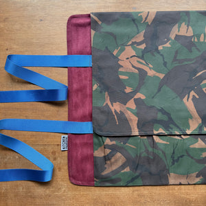 Kitchen Provisions Merch - The Knife Roll - WAX COTTON II - Design F