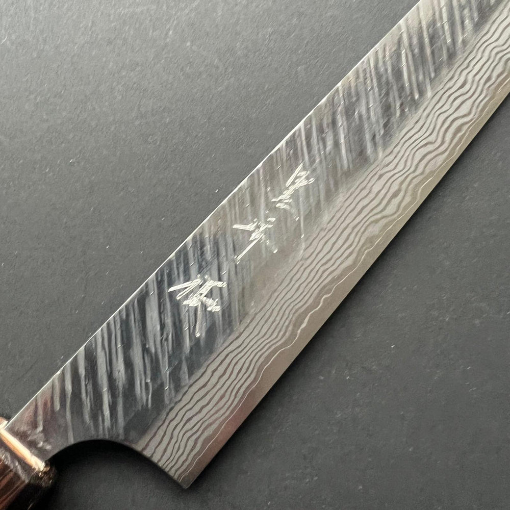 Sujihiki knife, VG10 Stainless steel, tsuchime finish - Yu Kurosaki