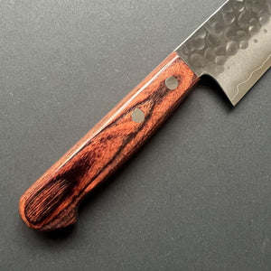 Santoku knife, Ginsan stainless steel, Tsuchime finish - Kato